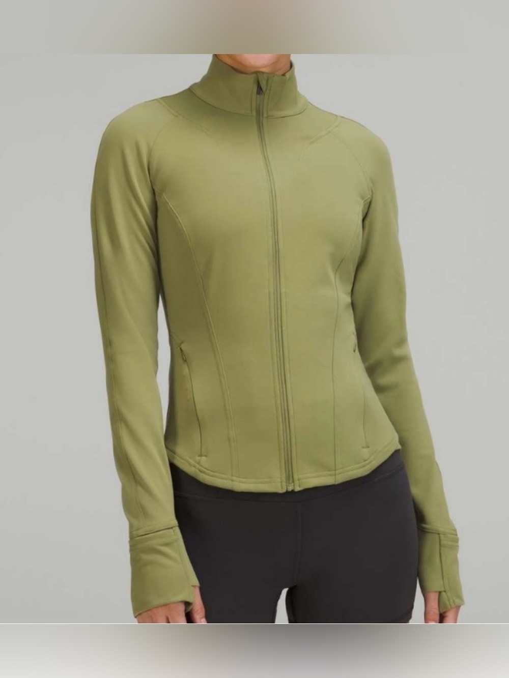 NEW with tags Lululemon Instill Jacket size 8 Bronze Green